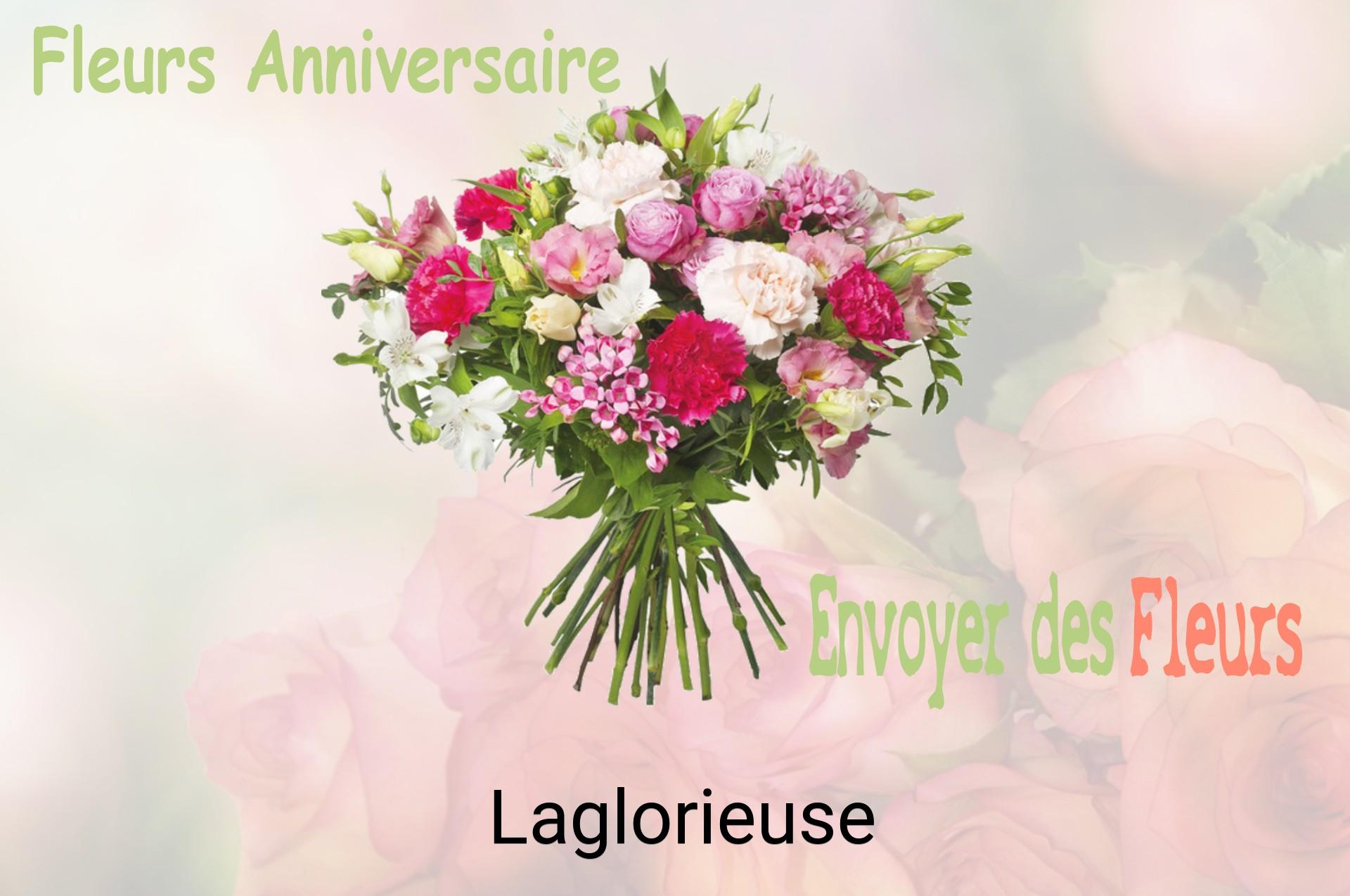 Bouquet de fleurs d’anniversaire livré à Laglorieuse